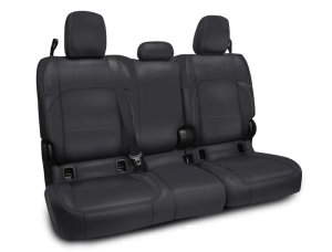 Jeep Gladiator JT Rear Bench Seat Cover - PRP Seats - Cloth Interior - Black - `20-`22
